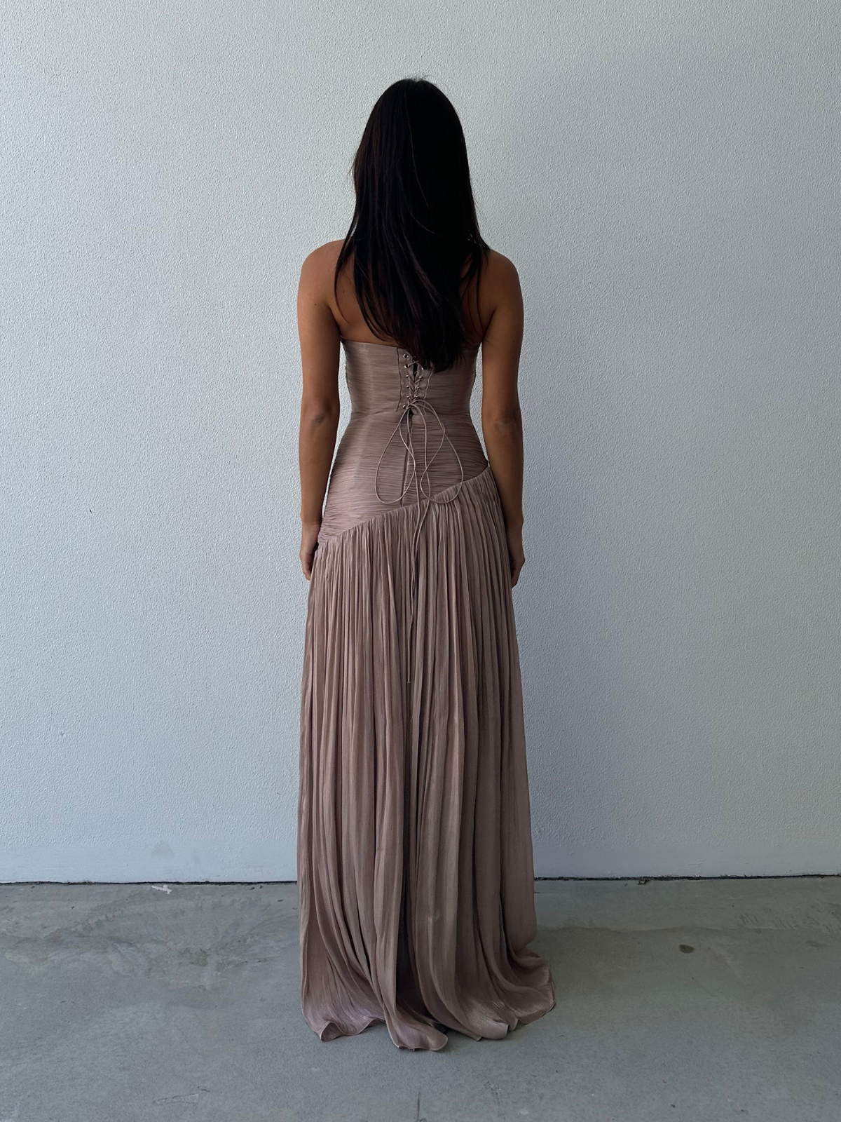 Bronte Gown - Smoke