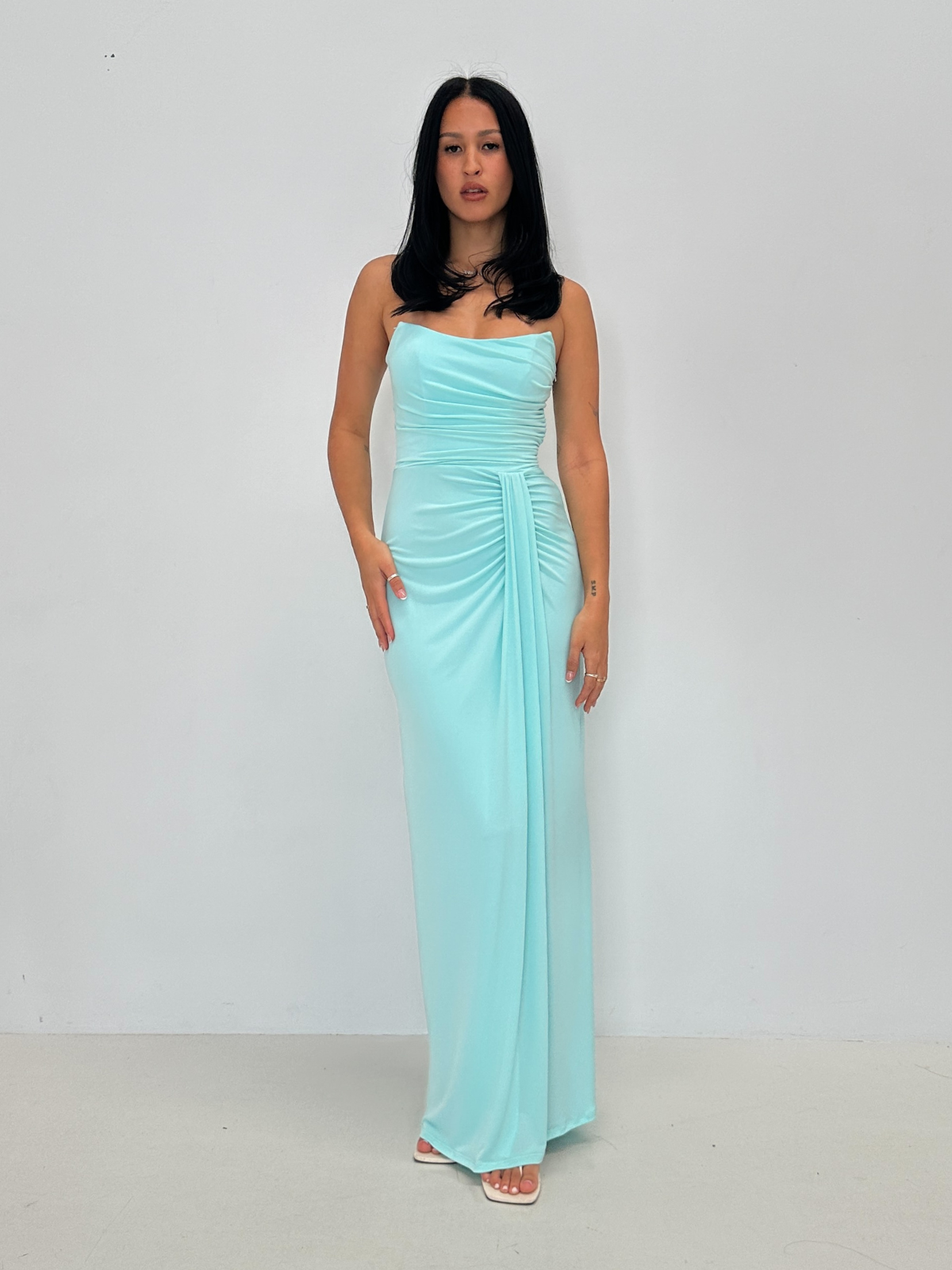 Ashanti Gown - Aqua