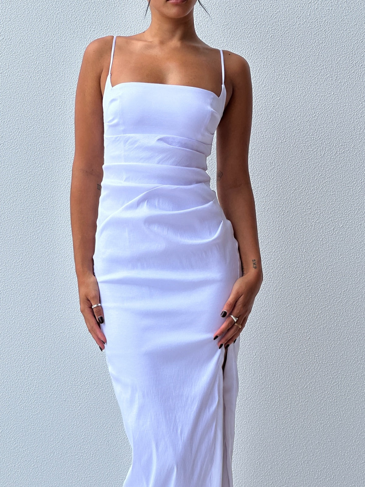 Ciara Gown - White