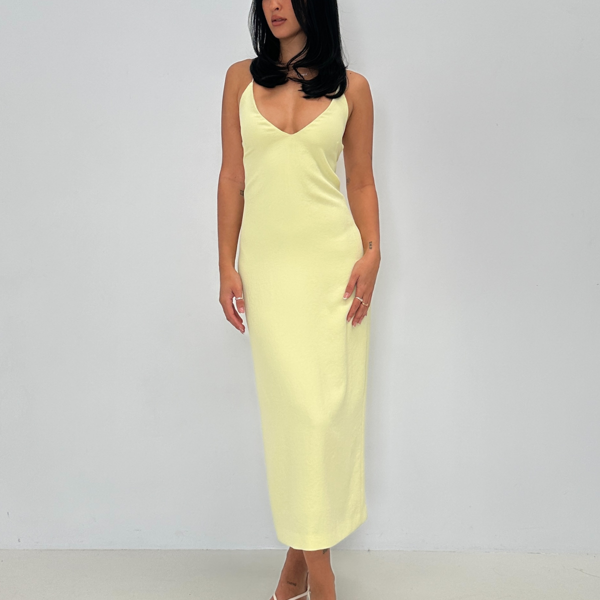 Dion Lee | Floating Coil Dress - Lemon