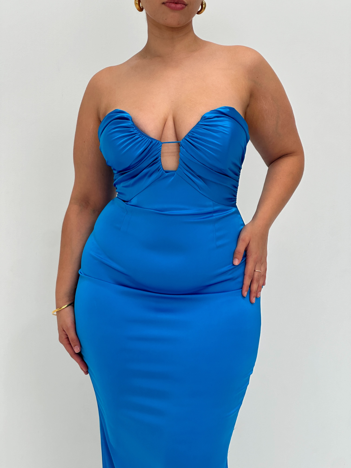 Magnolia Dress - Cobalt