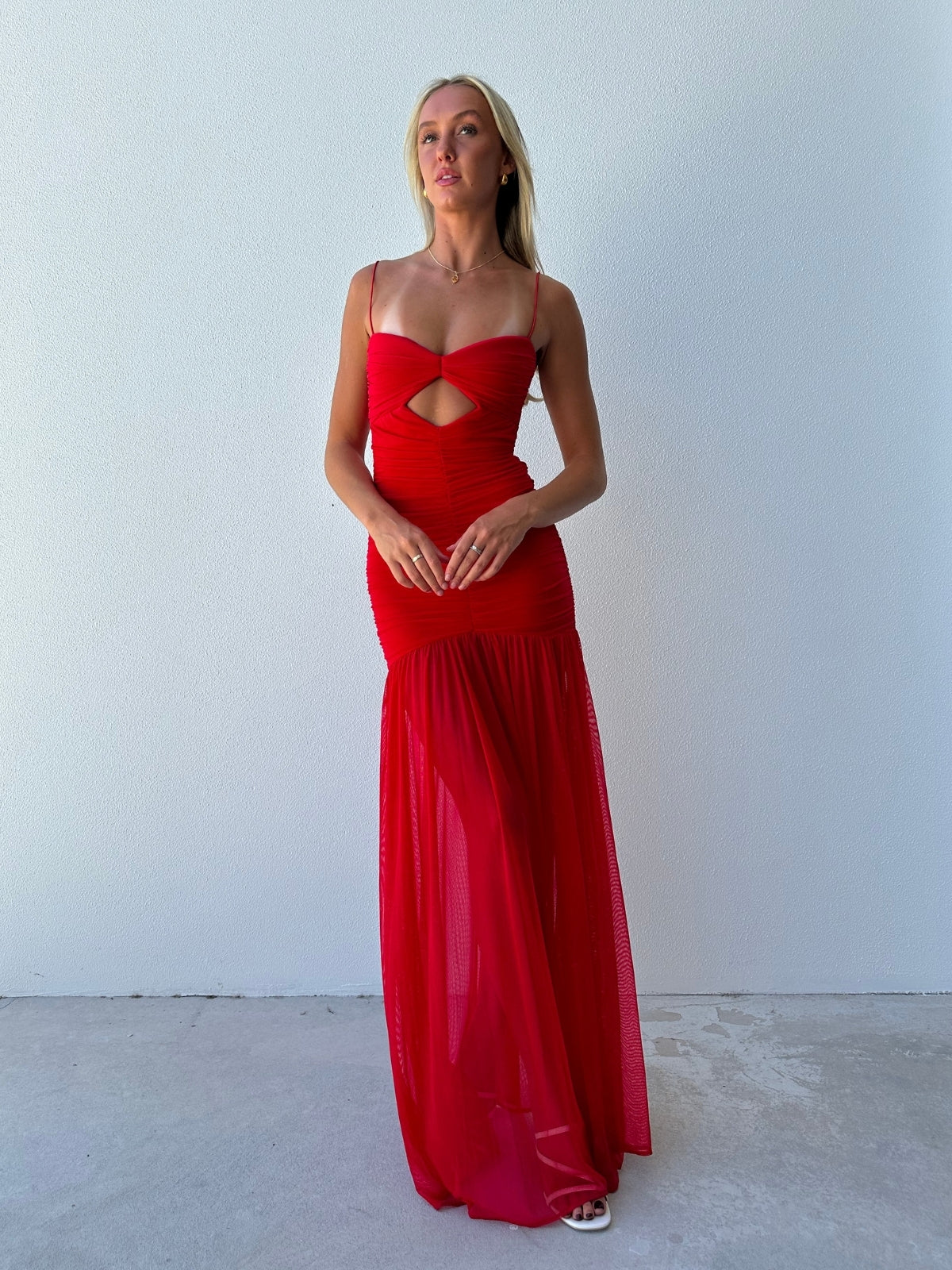 Monroe Gown - Red