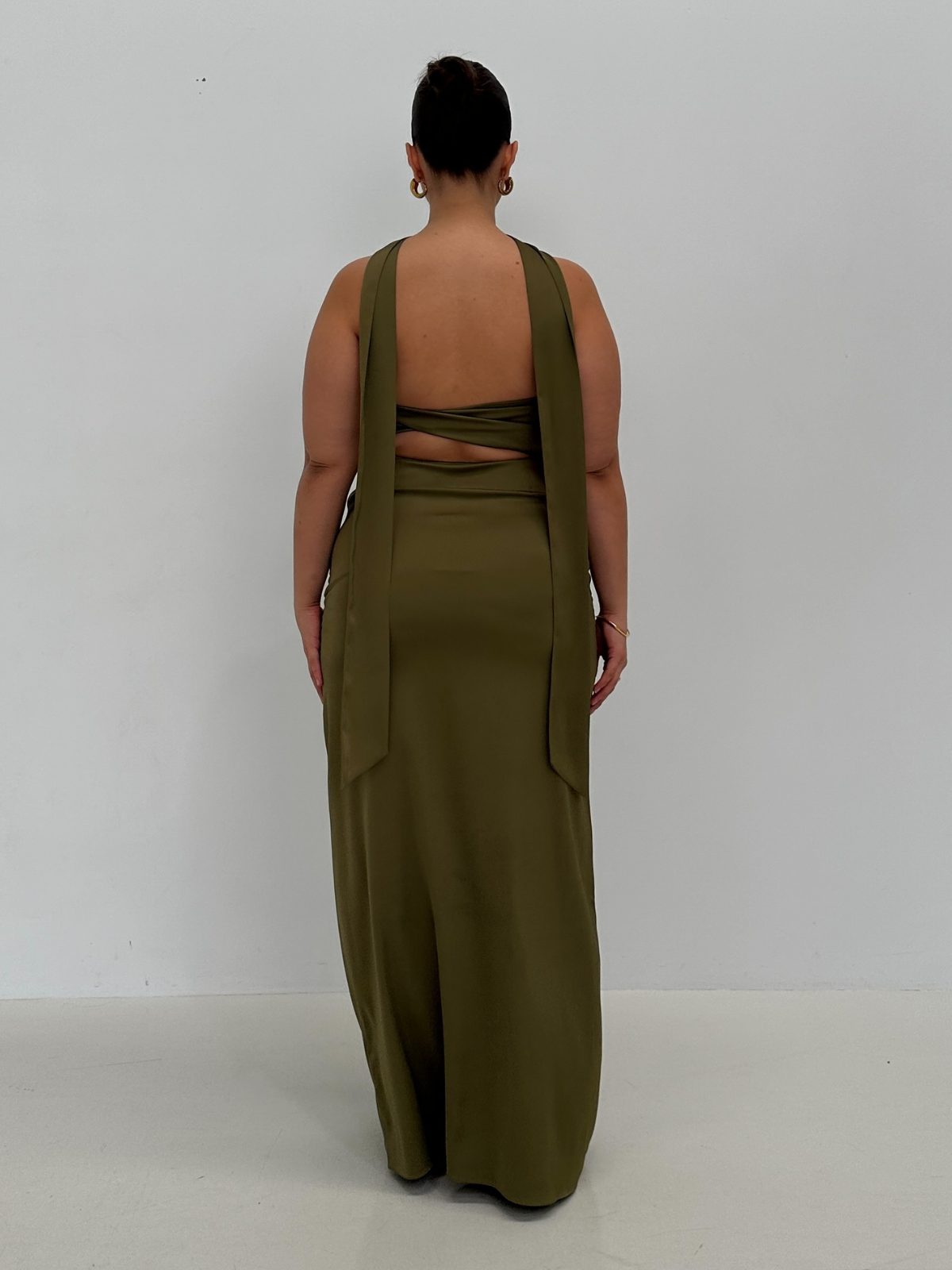 Catalina Gown - Olive