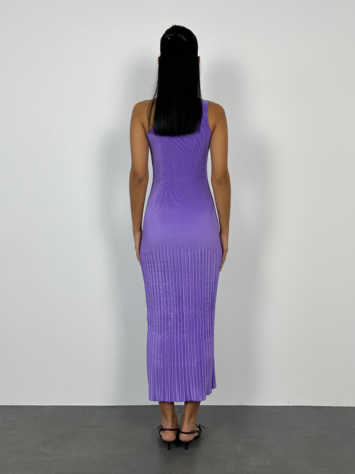 Gigi Midi Dress - Purple