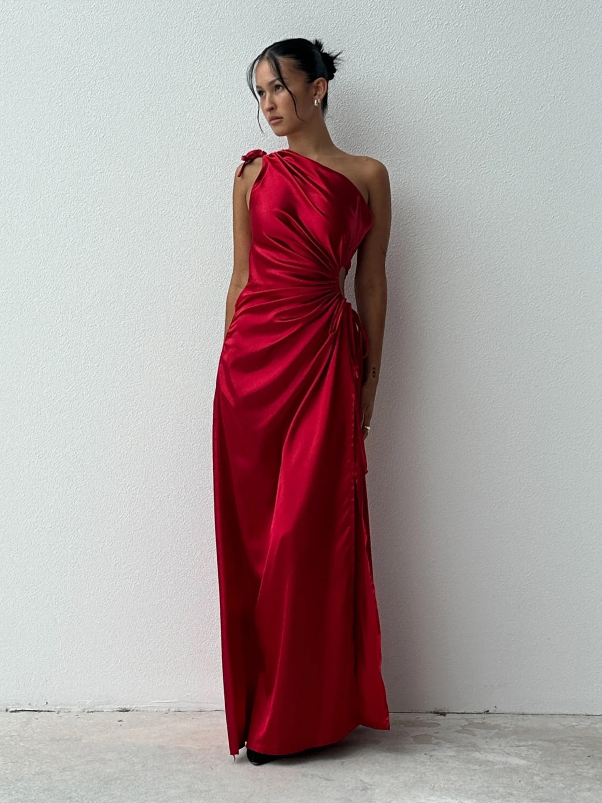 Nour Ocean Dress - Red