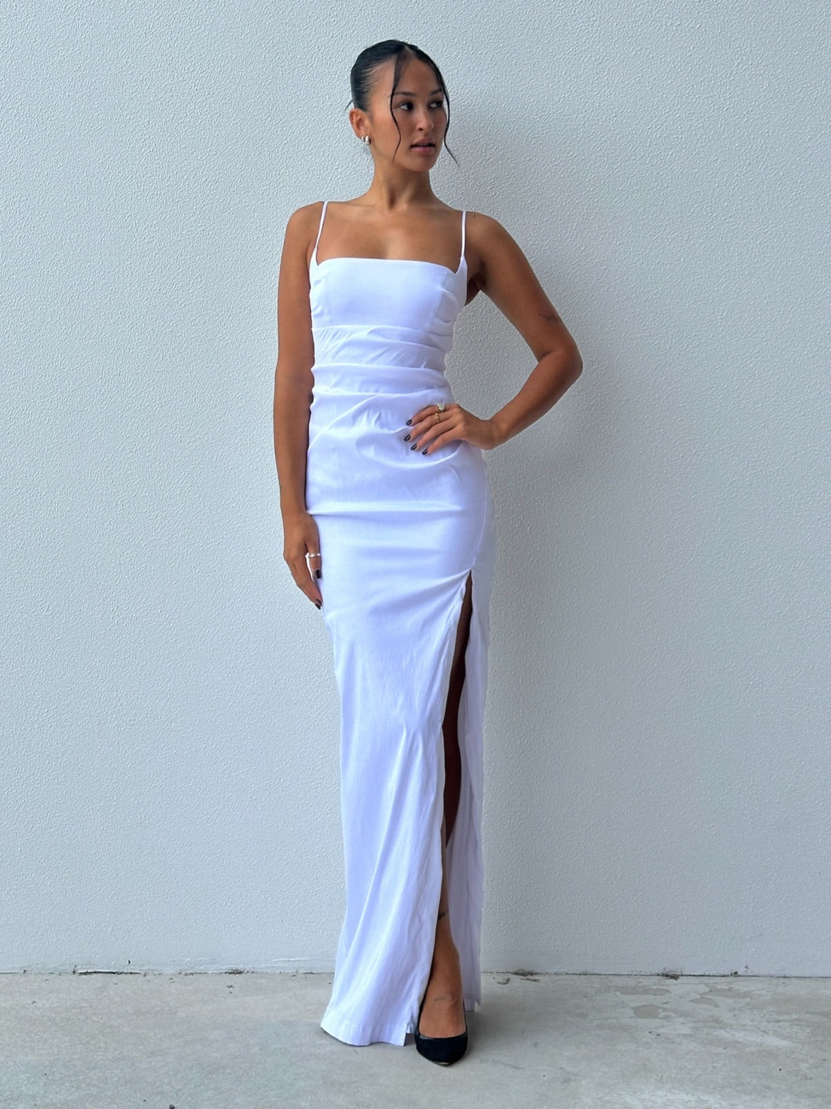 Ciara Gown - White