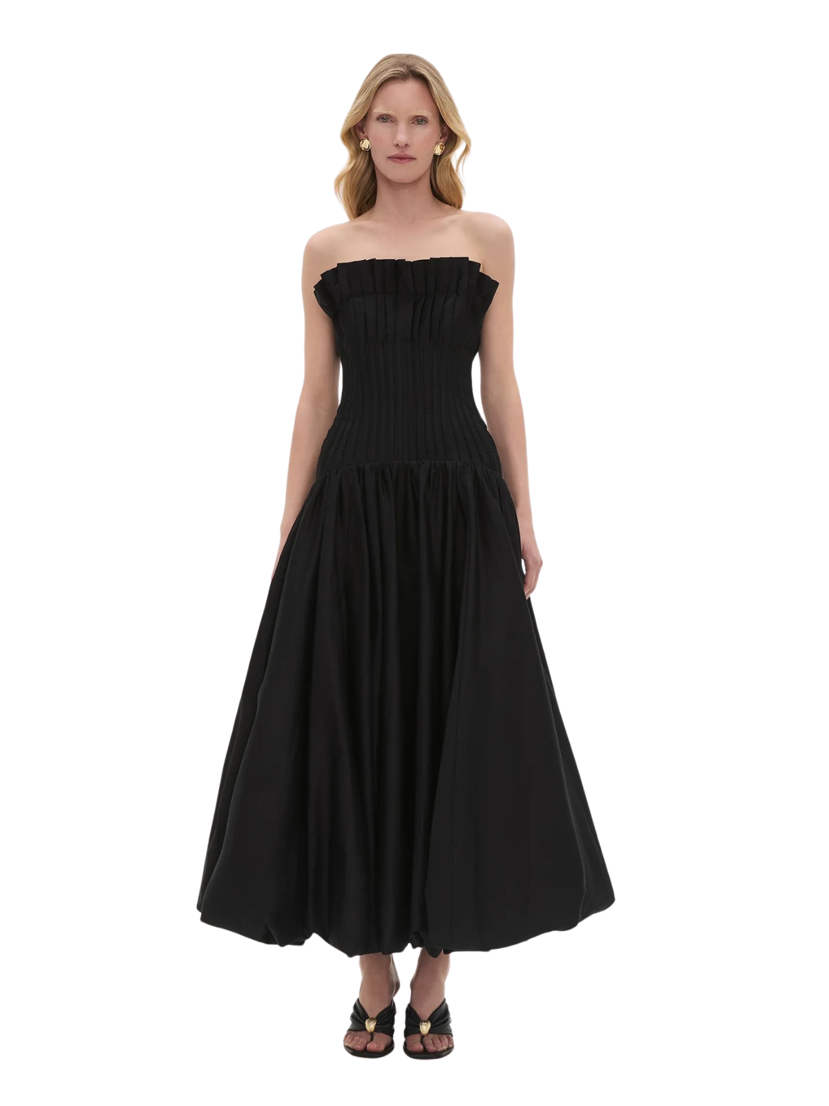Ivy Bubble Gown - Black