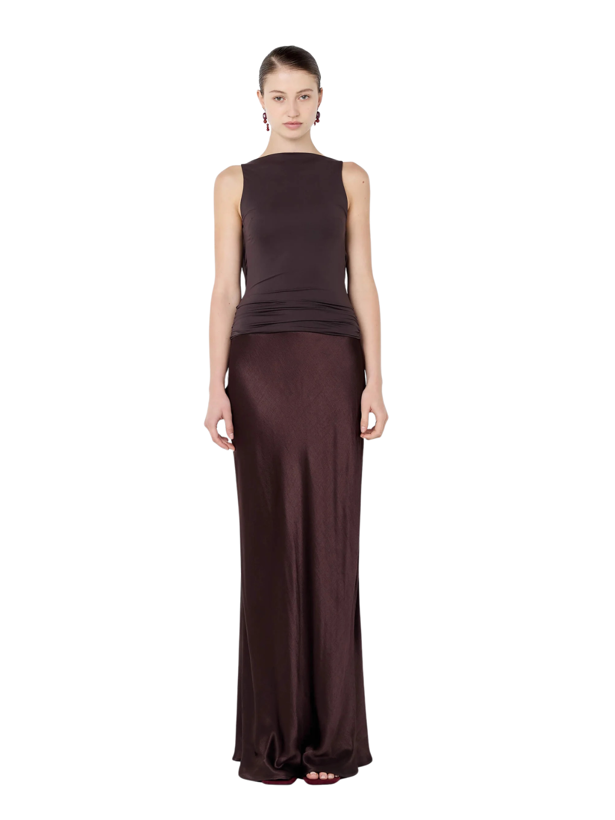 Mirabelle Dress - Chocolate