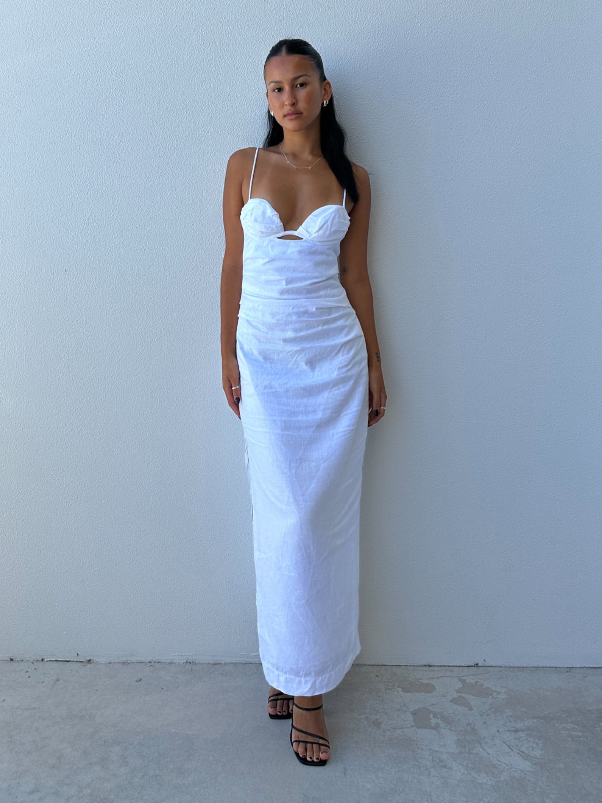 Noemi Dress - White