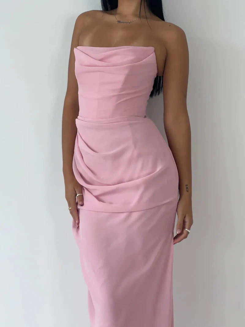 Adrienne Gown Pink XS - FOR SALE