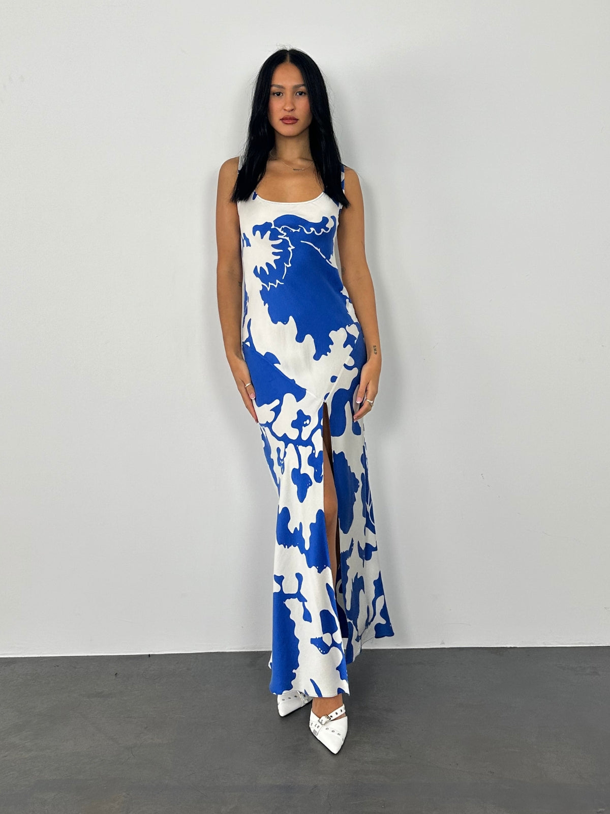 Esme Maxi Dress - Blue