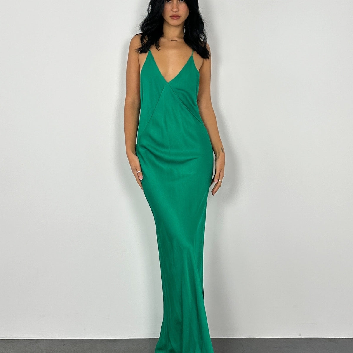 Rat + Boa | Delphine Dress - Green