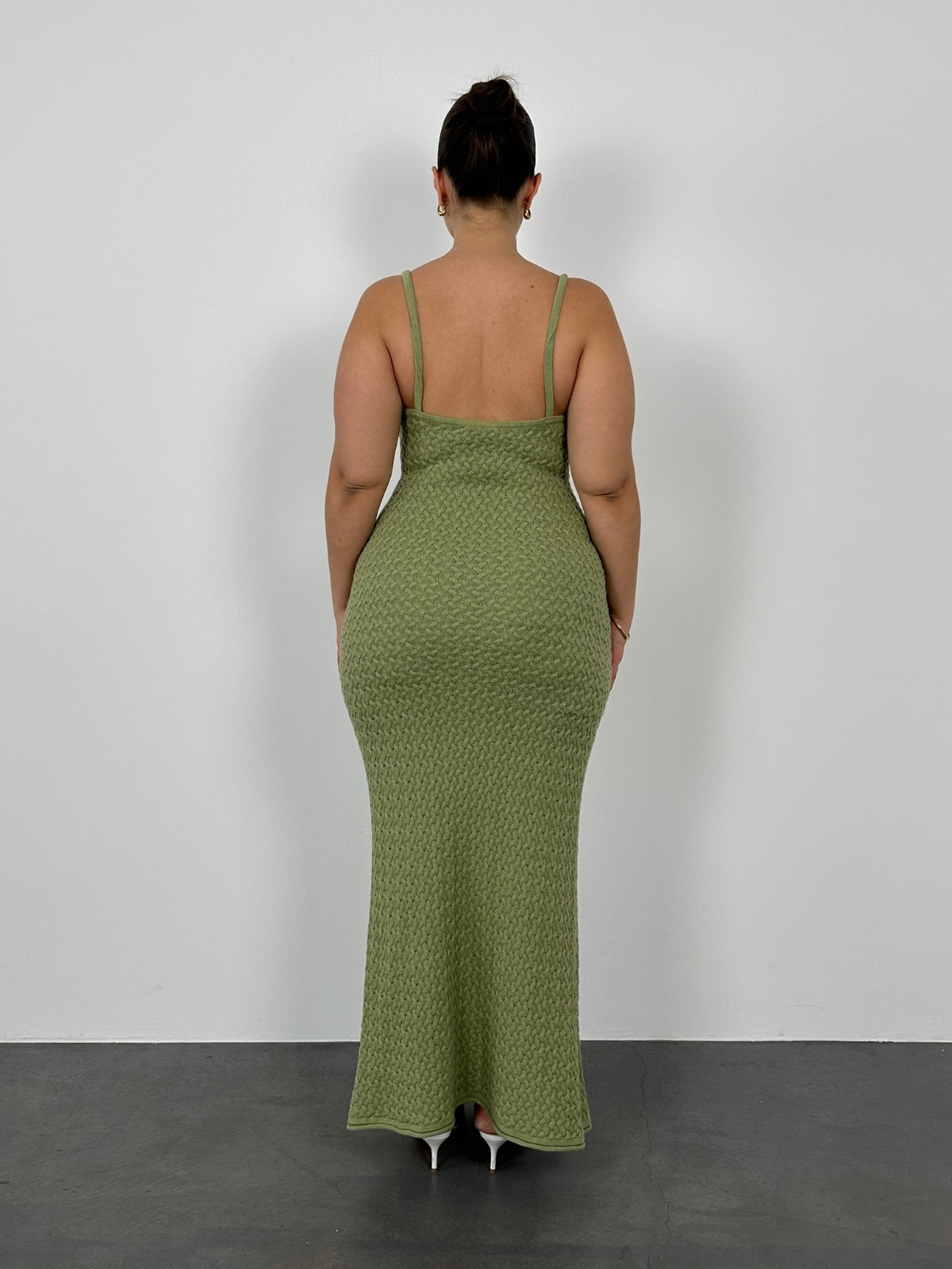 Effie Knit Maxi - Green