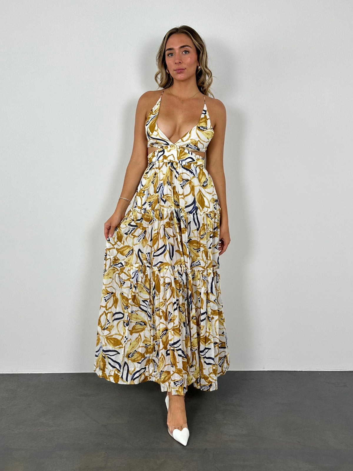 Eugenie Maxi Dress - Yellow