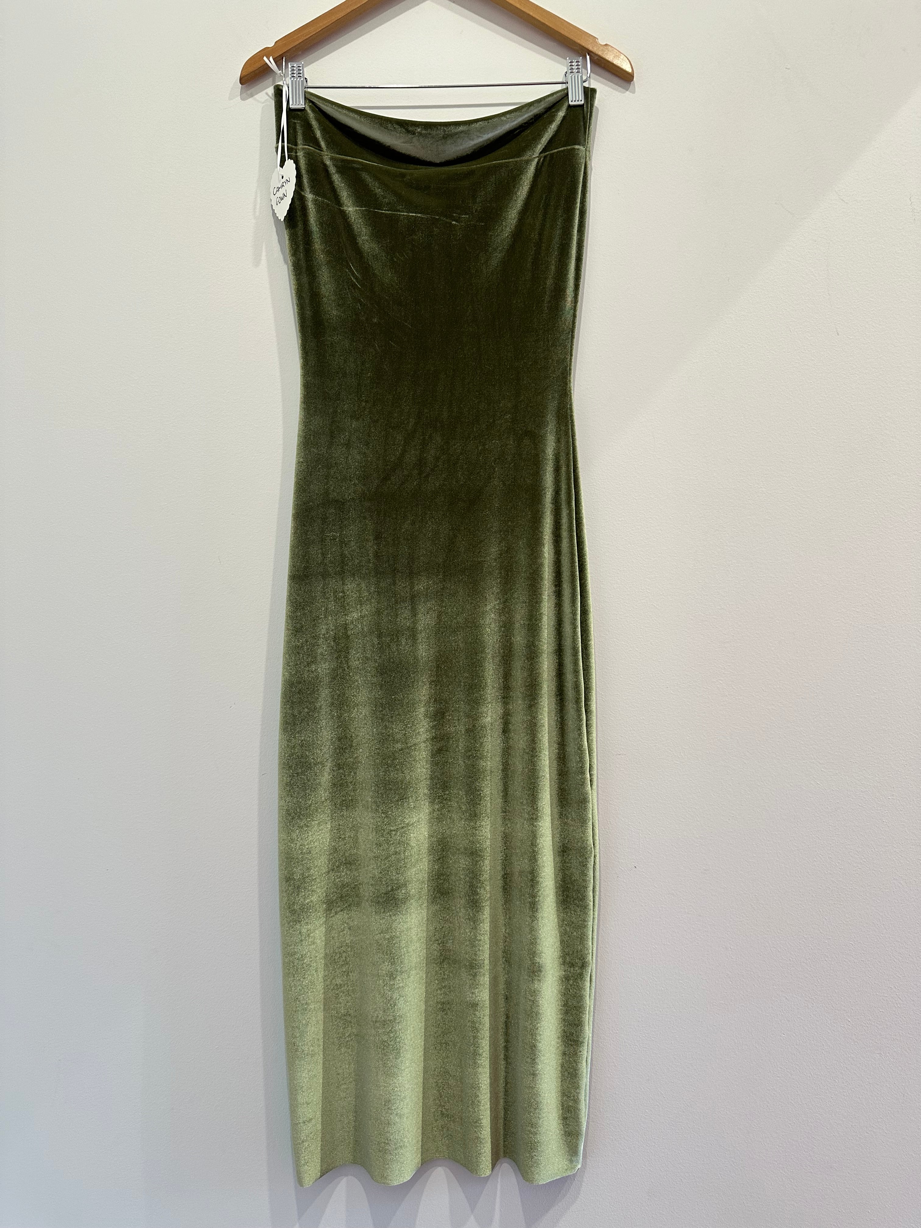 Camryn Gown Olive M - FOR SALE