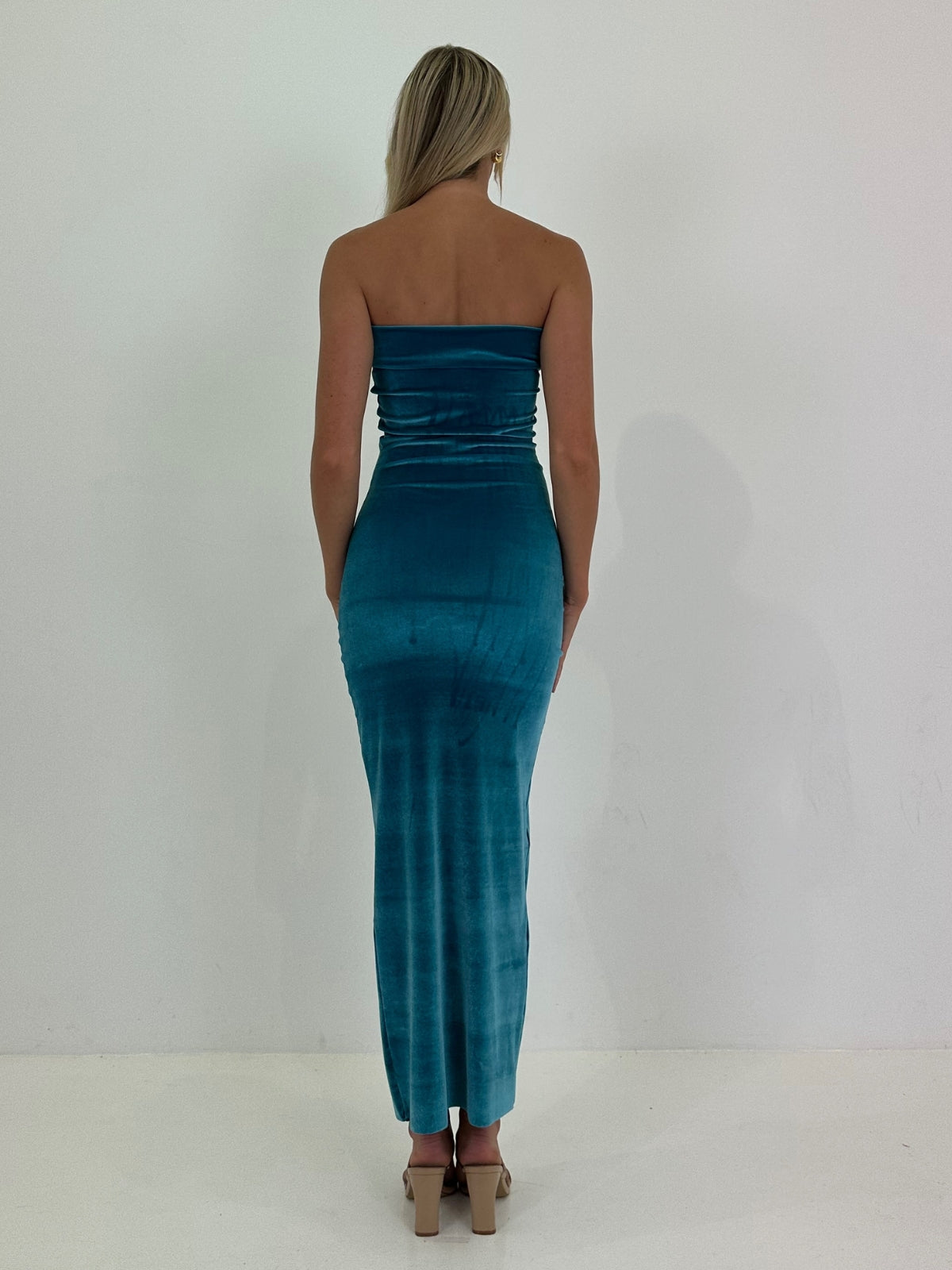 Camryn Gown Teal M - FOR SALE