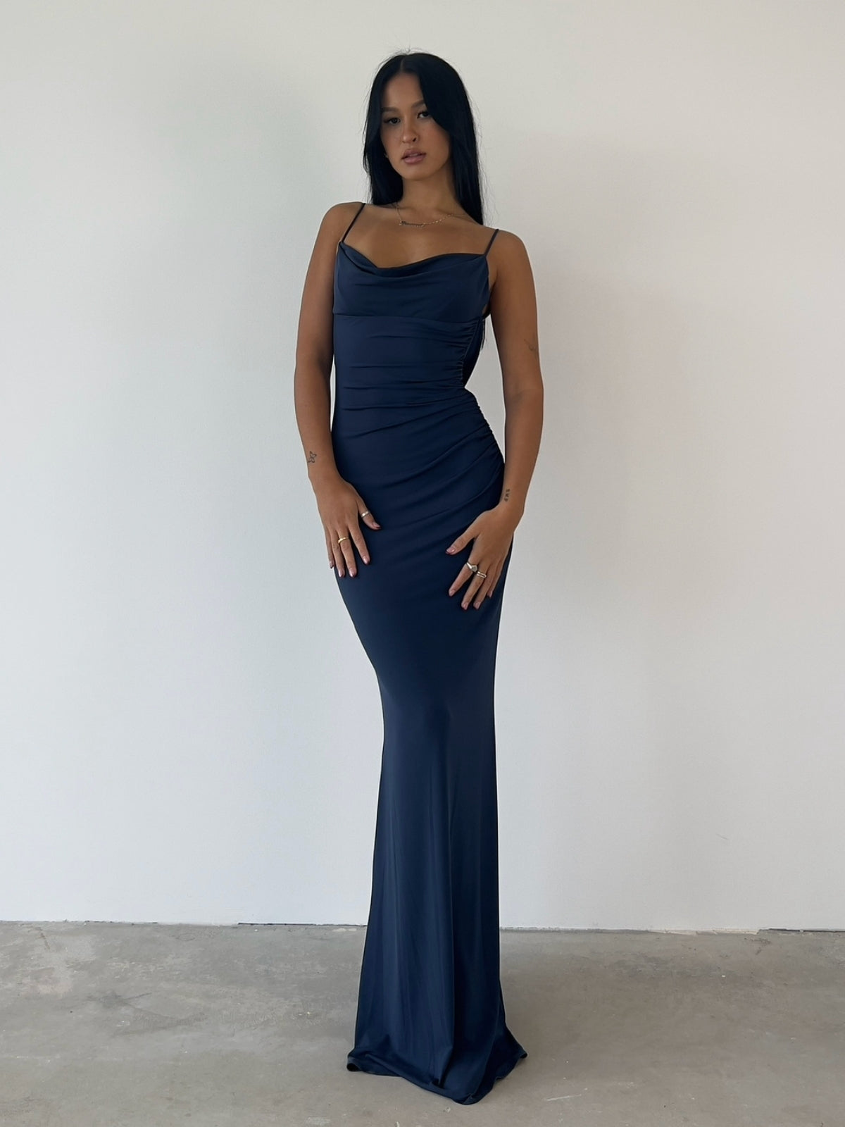 Surreal Gown - Navy