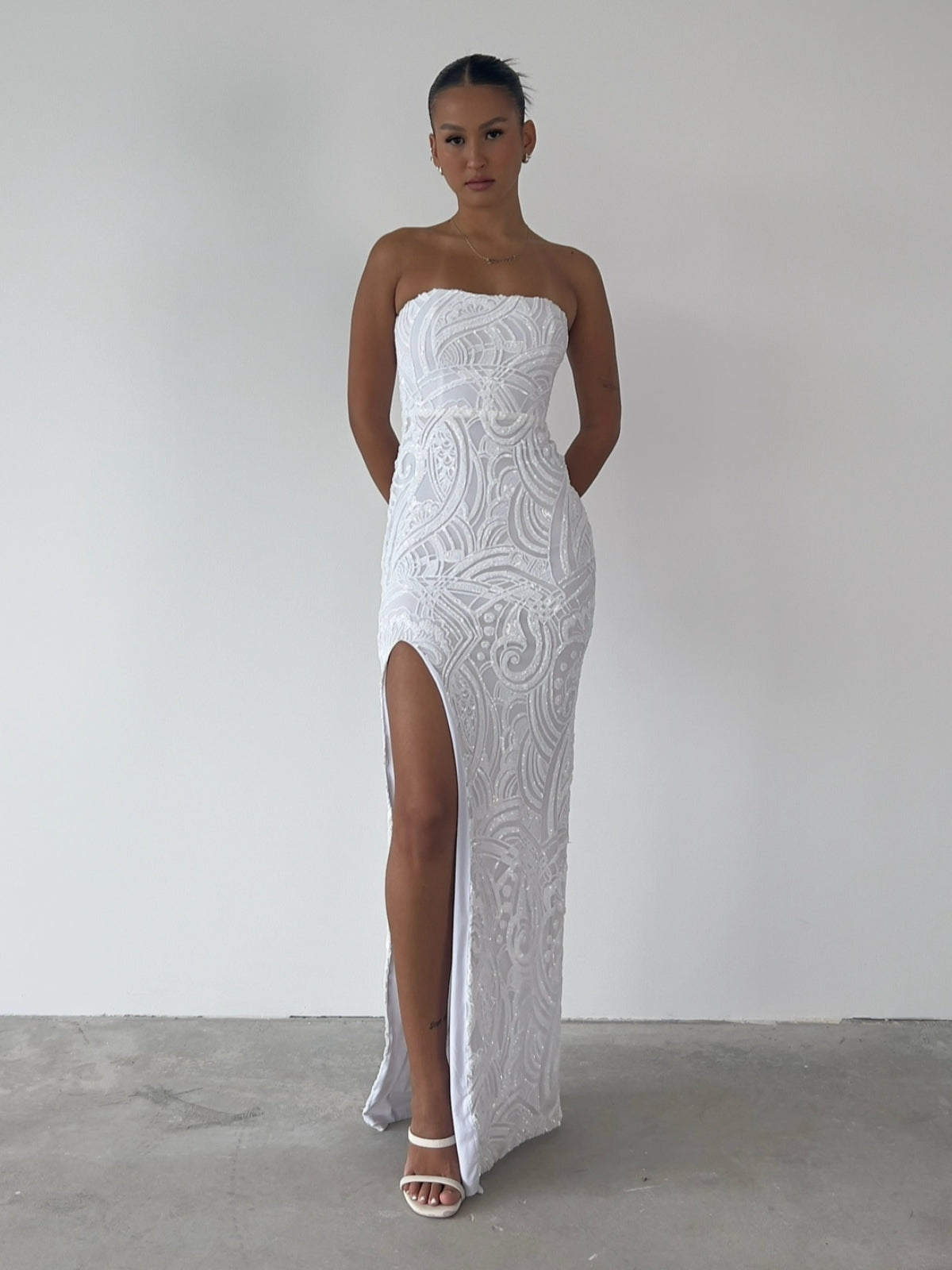Sensation Gown - White