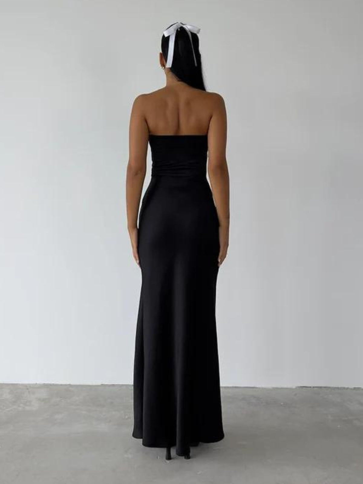 Bec + Bridge | Dreamer Strapless Dress - Black | Loan That Label