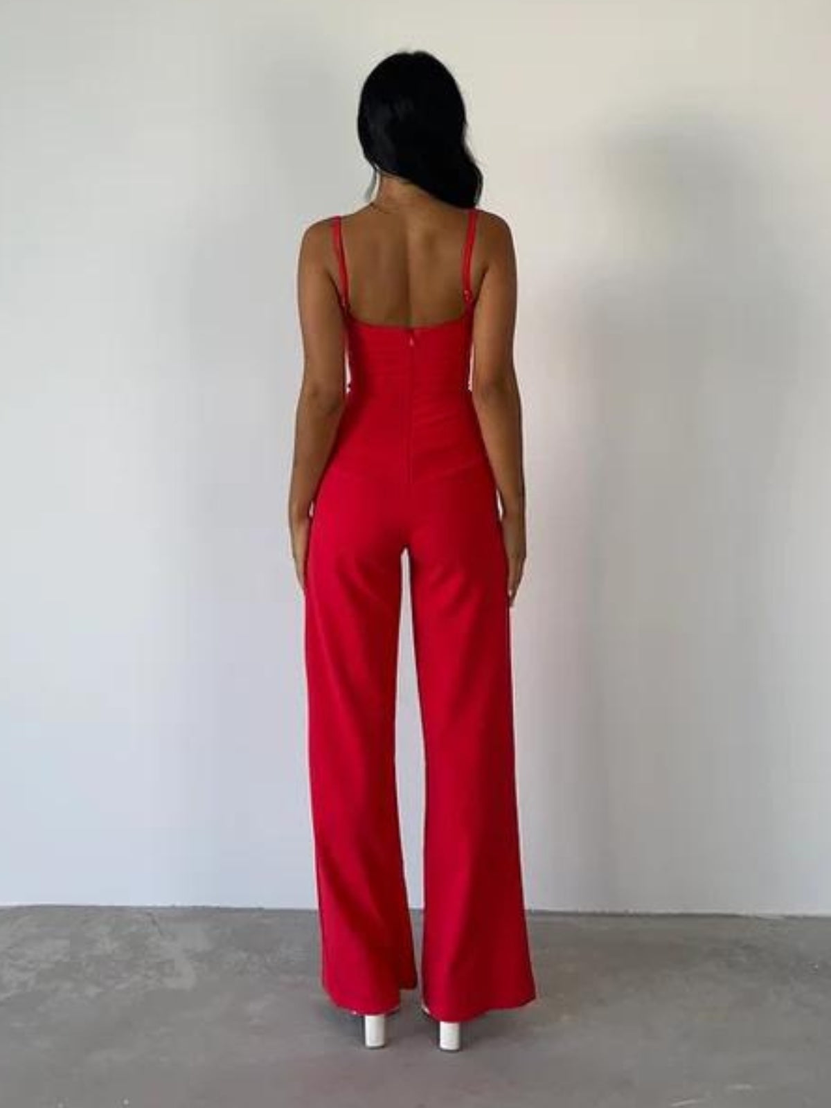 Ruby Jumpsuit - Red