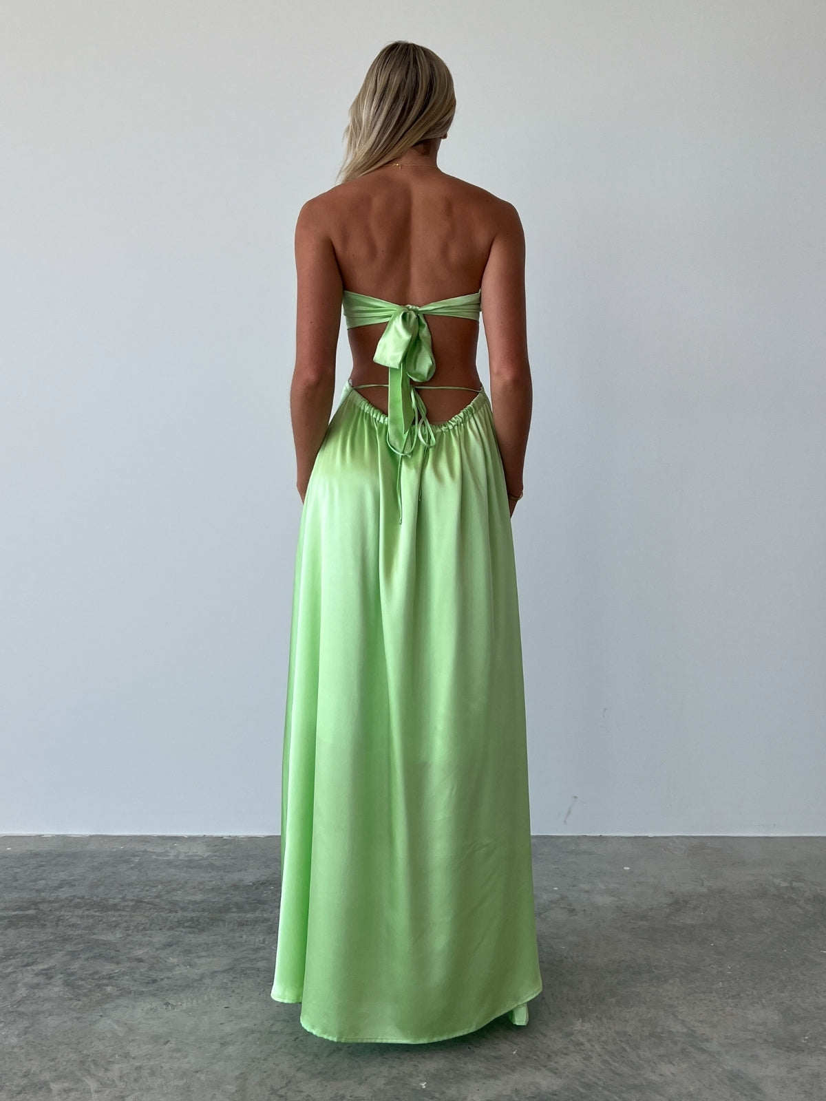 Luna Gown - Lime