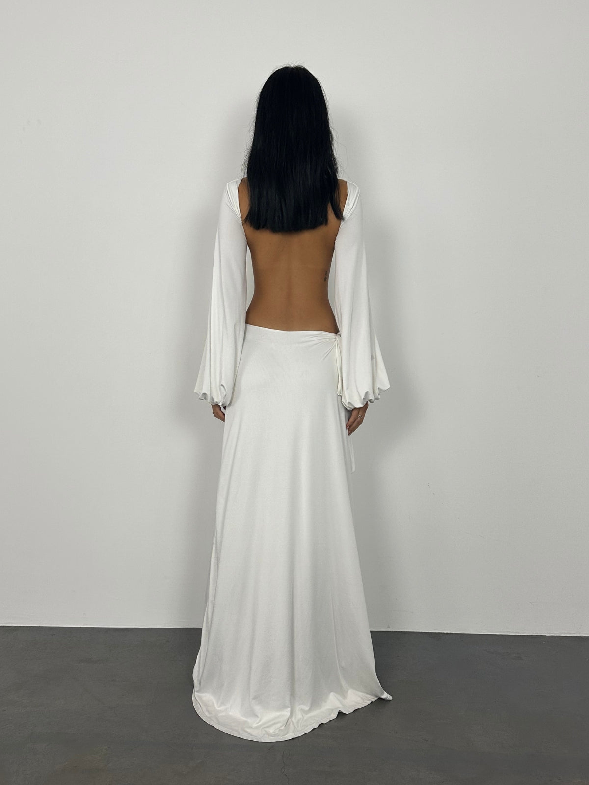 Gisele Gown - White