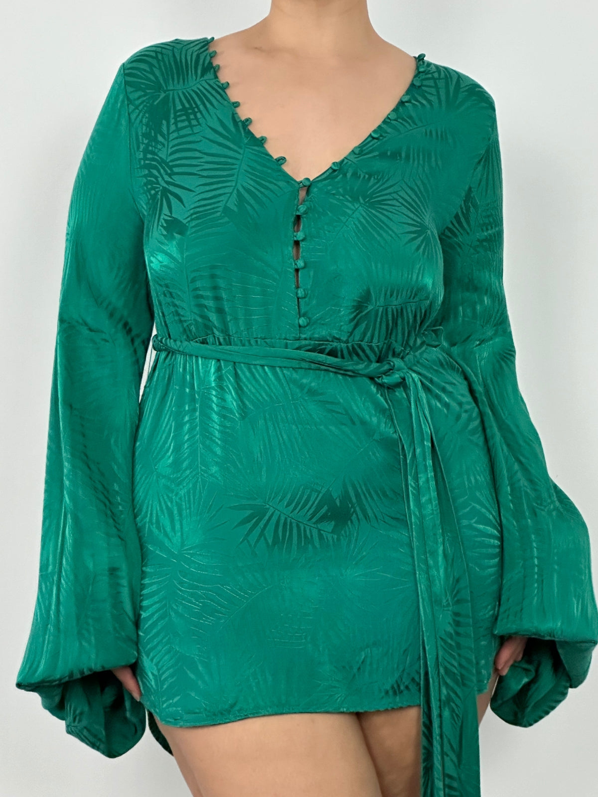 Harlequin Dress - Green