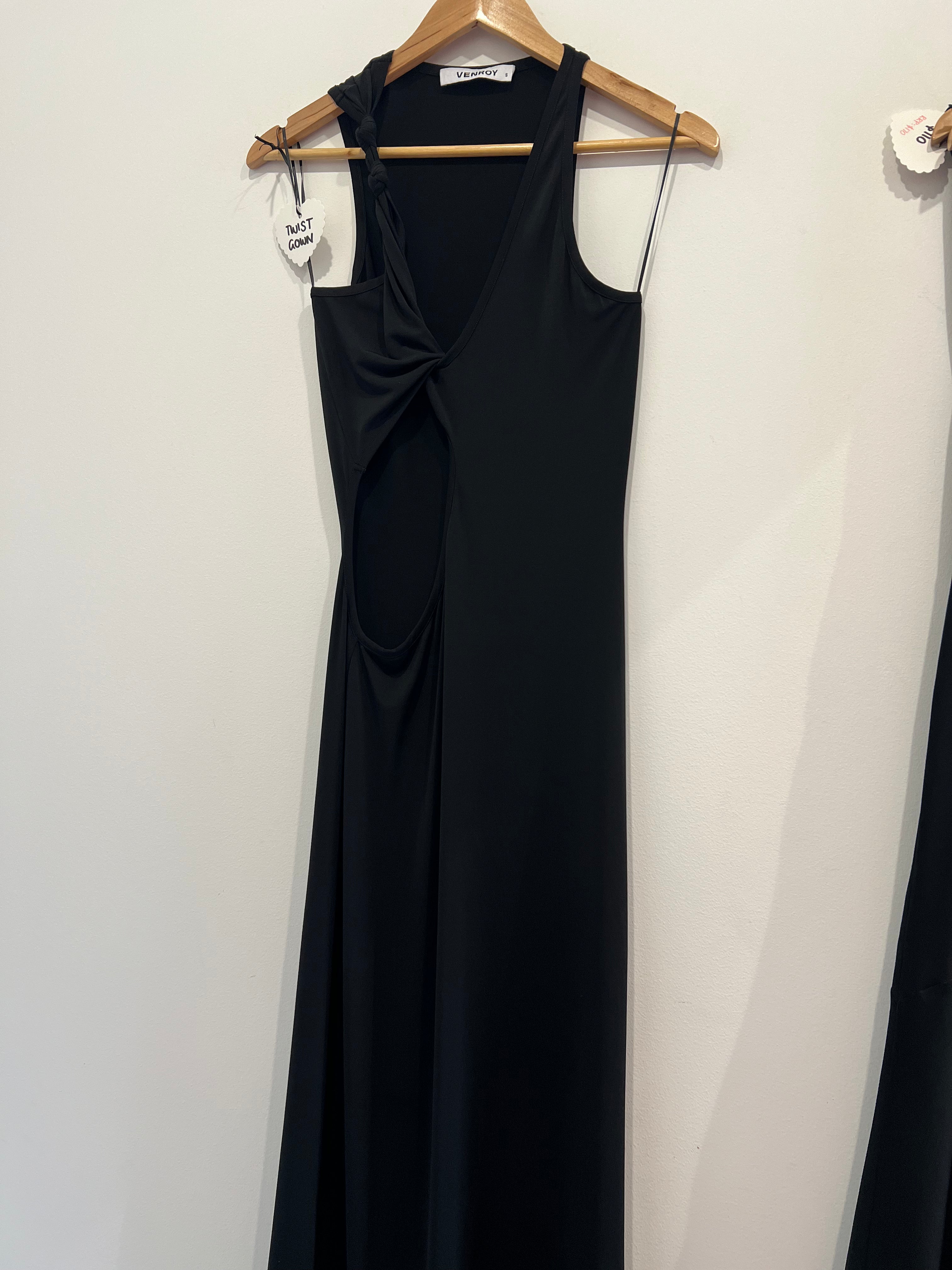 Twist Gown Black S - FOR SALE