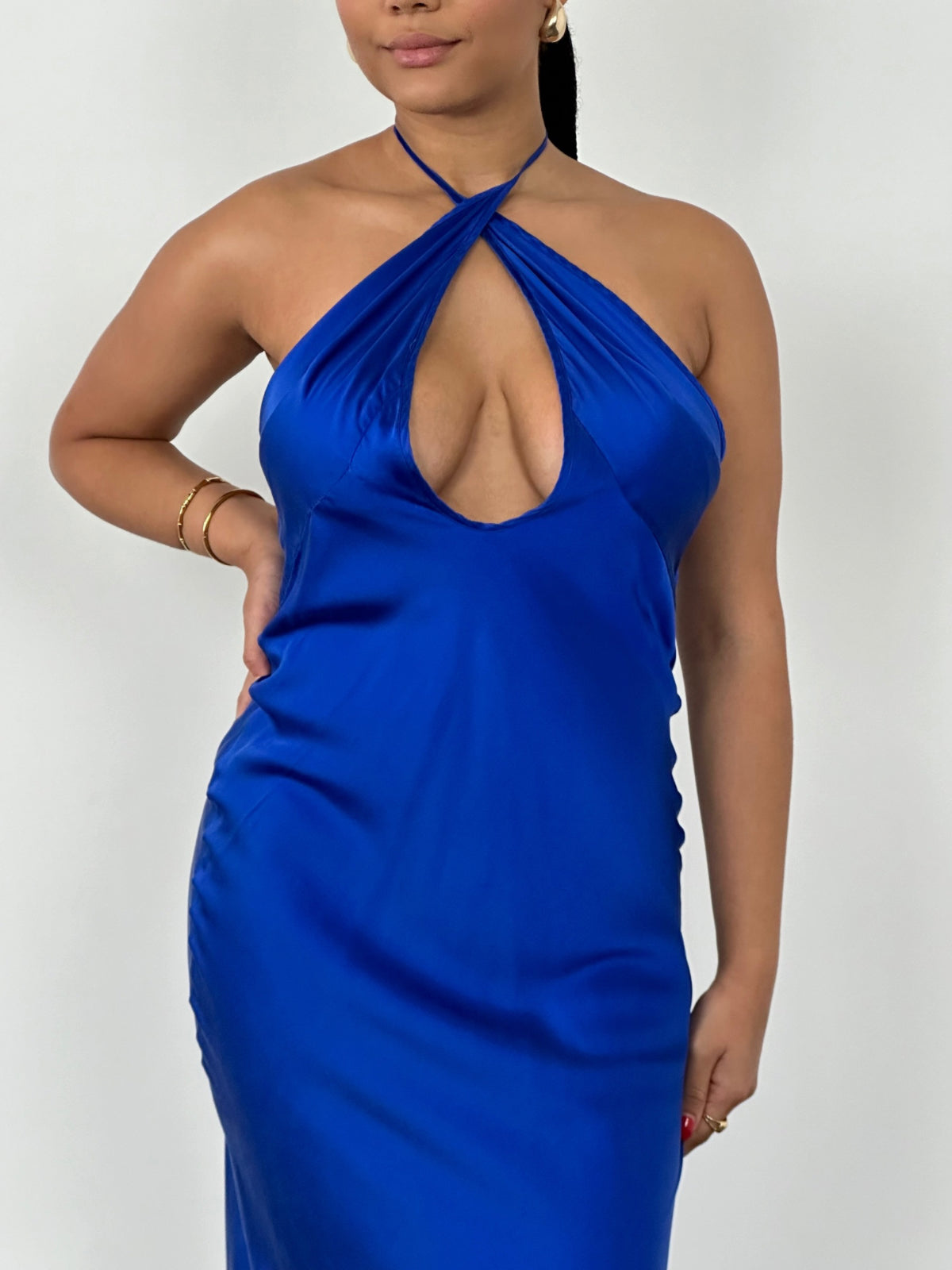 Irena Dress - Blue