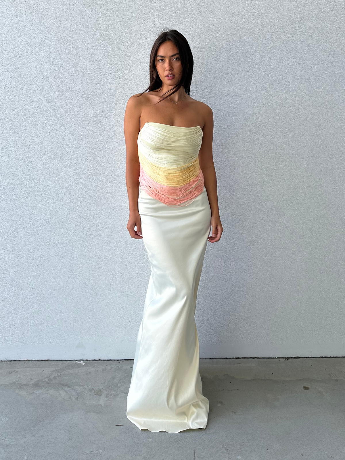 Izzy Gown - Lemon