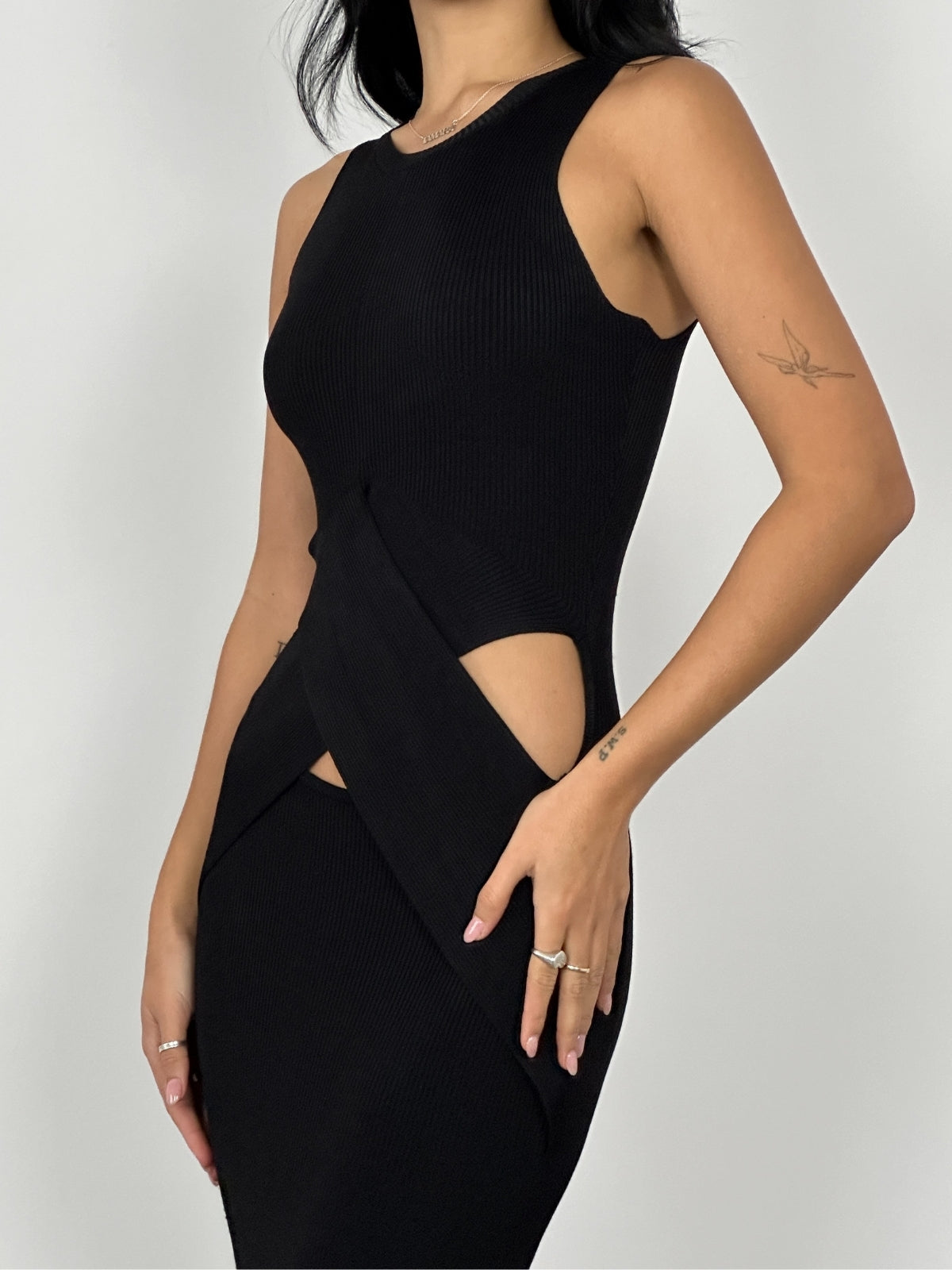 SIR The Label | Kelvin Dress - Black | Loan That Label