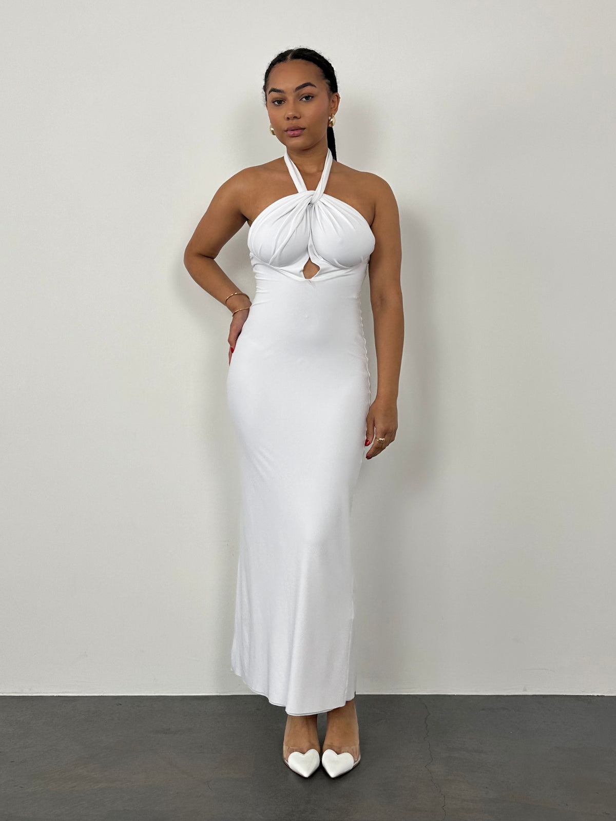 By Johnny | Knot Gown - White | Loan That Label