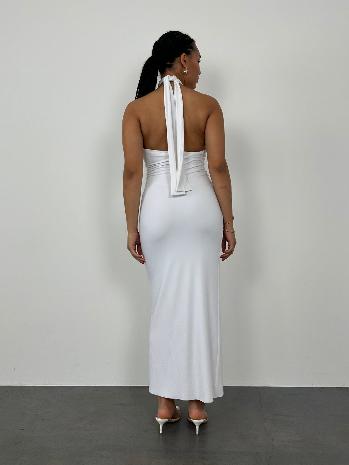 By Johnny | Knot Gown - White | Loan That Label