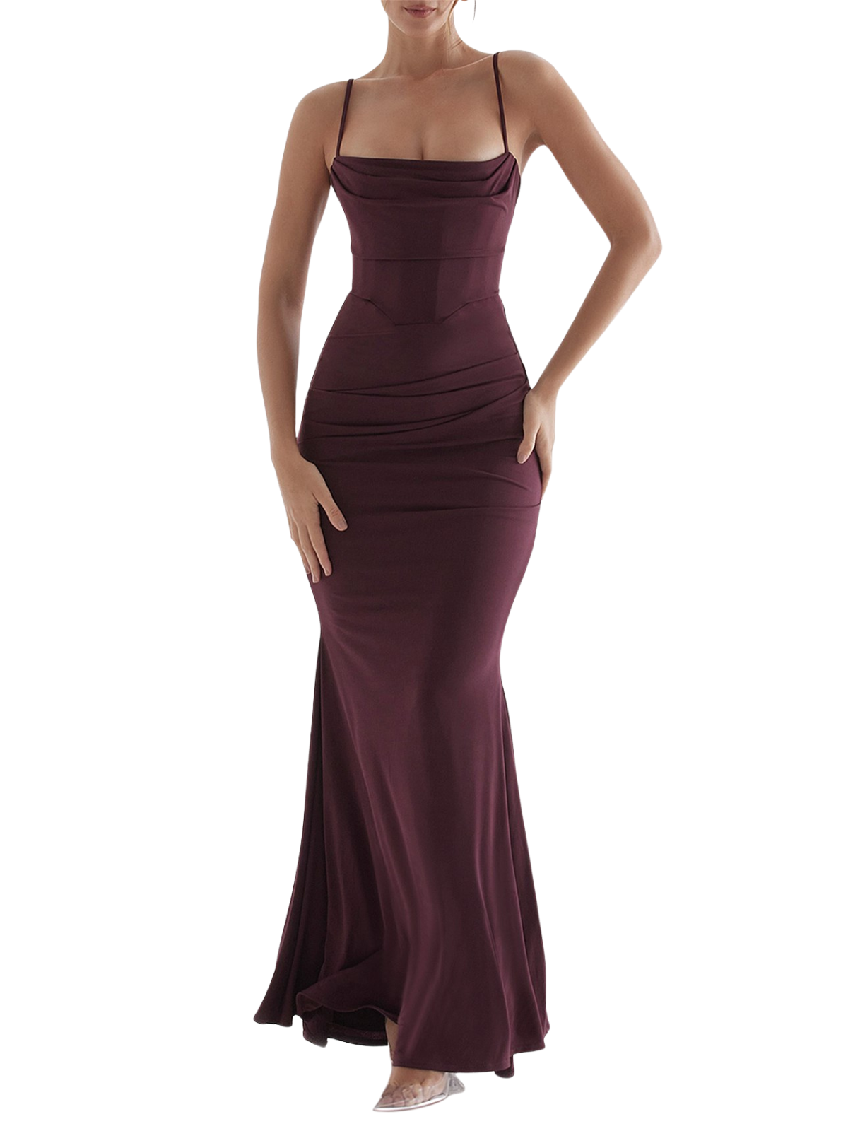Milena Maxi - Plum