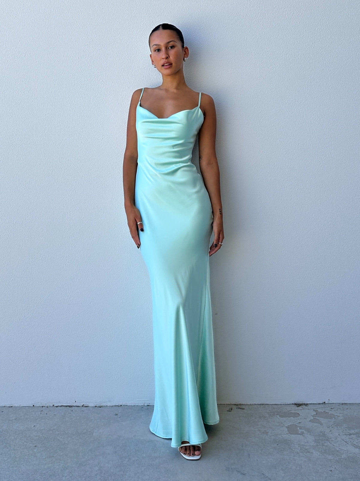 Camille Dress - Aqua