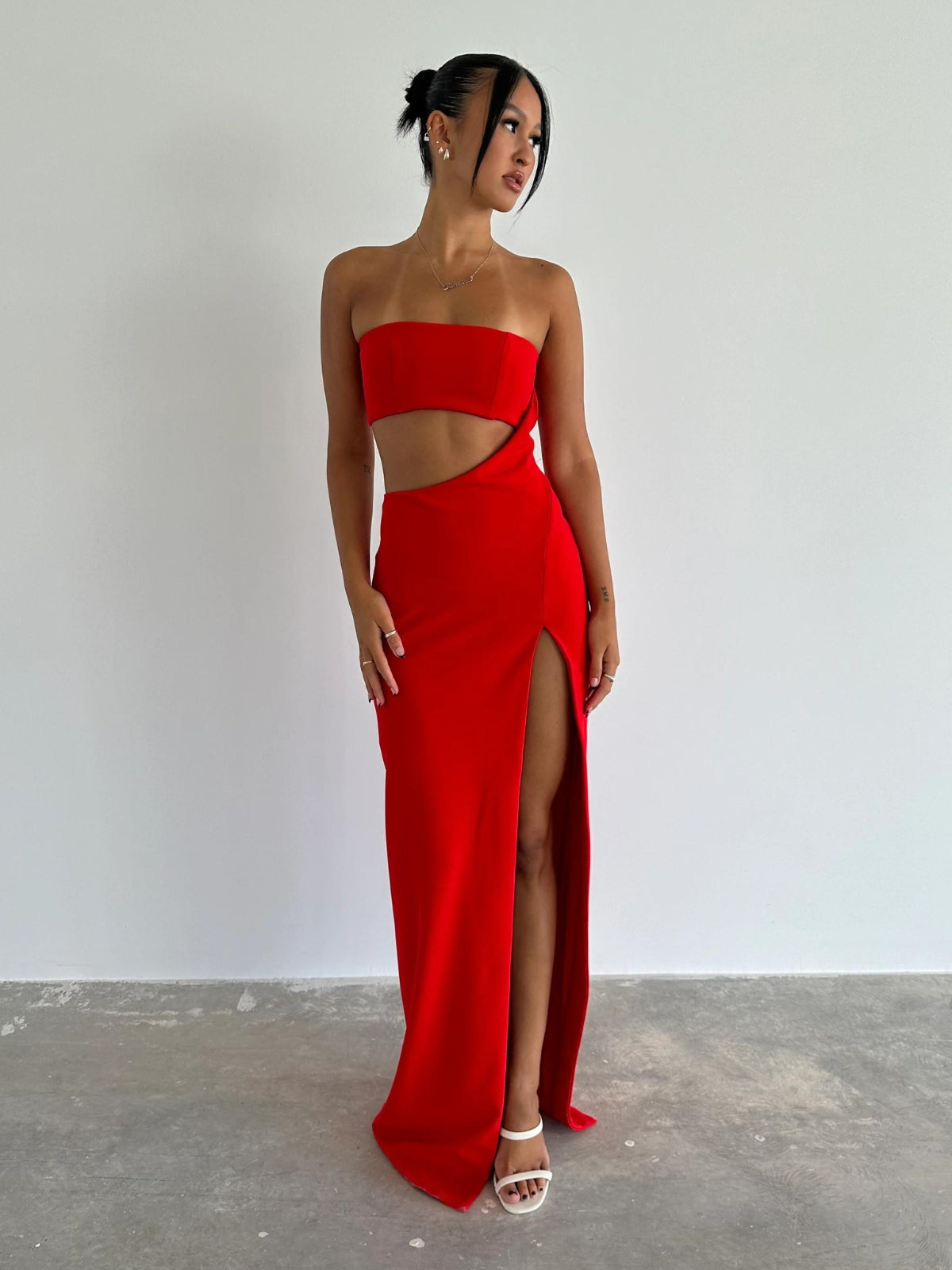 Effie Kats | Hall Of Fame Gown - Red | Loan That Label