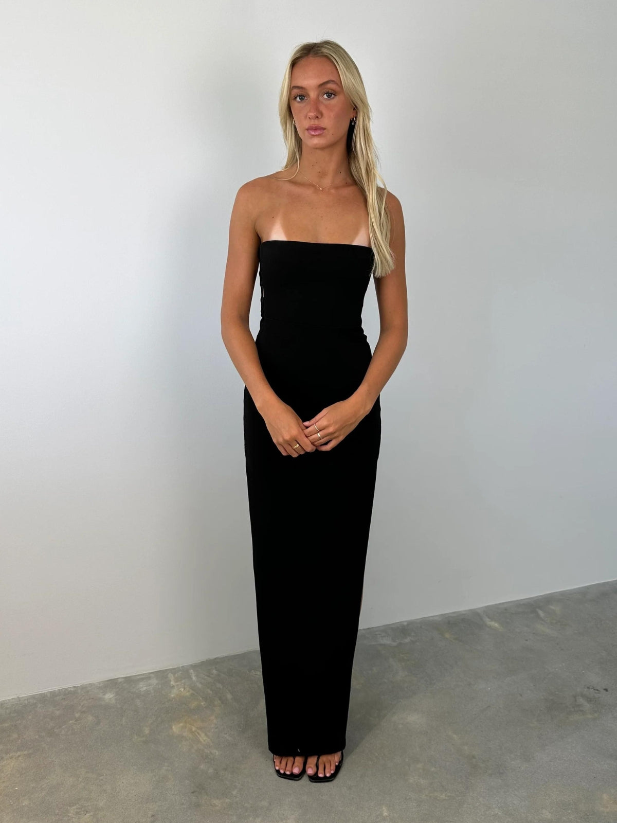 Flaunt Gown - Black