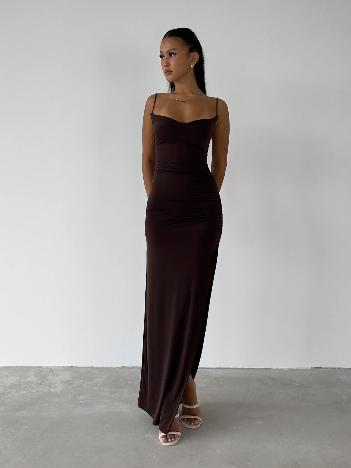 Odessa Gown - Brown