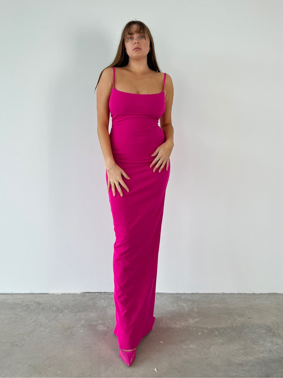 Bailey Gown - Hot Pink
