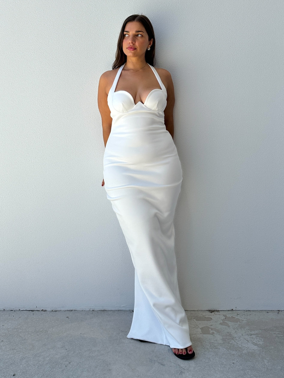 Bella Gown - White