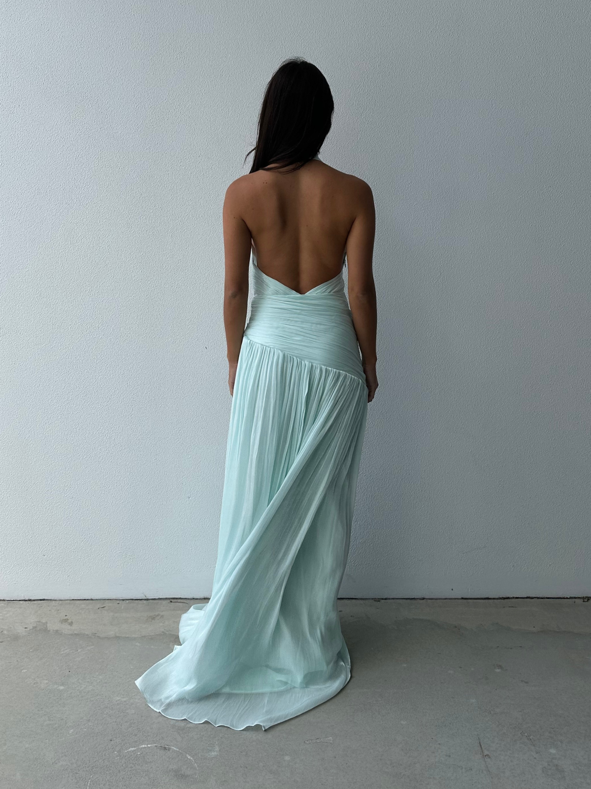 Mali Gown - Aqua