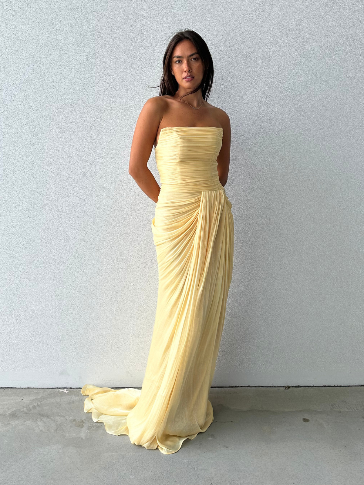 Mila Gown - Yellow