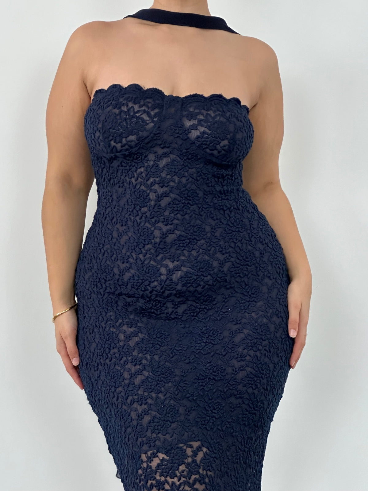 Meredith Dress - Navy