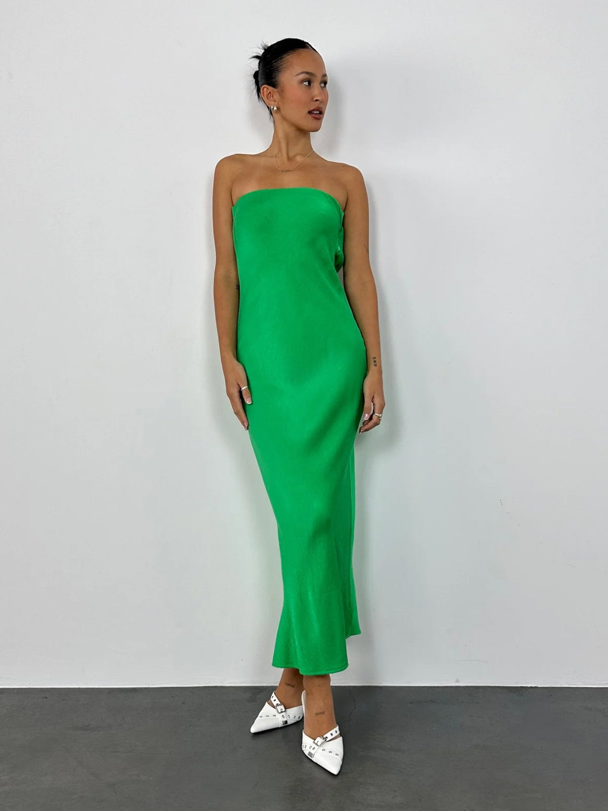 Bec + Bridge | Moon Dance Dress - Emerald  | Loan That Label