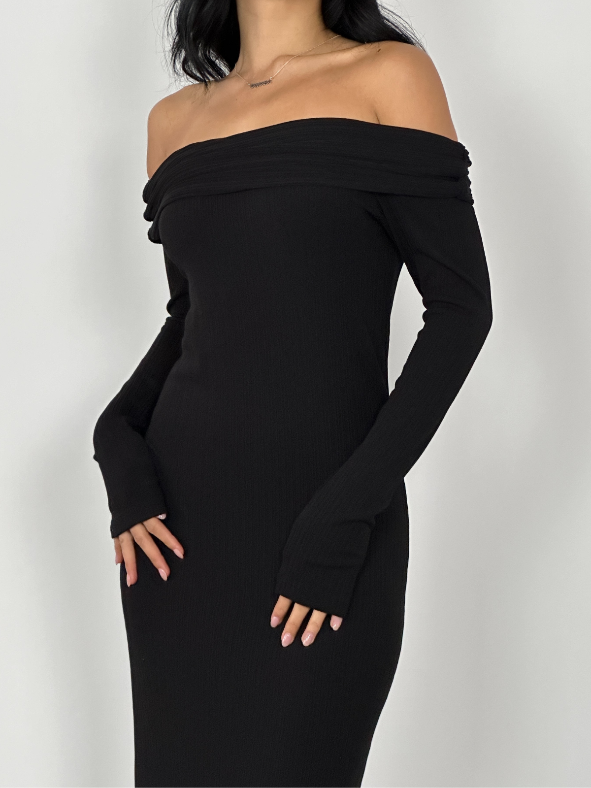 BY NICOLA | Nicola Maxi - Black | Loan That Label