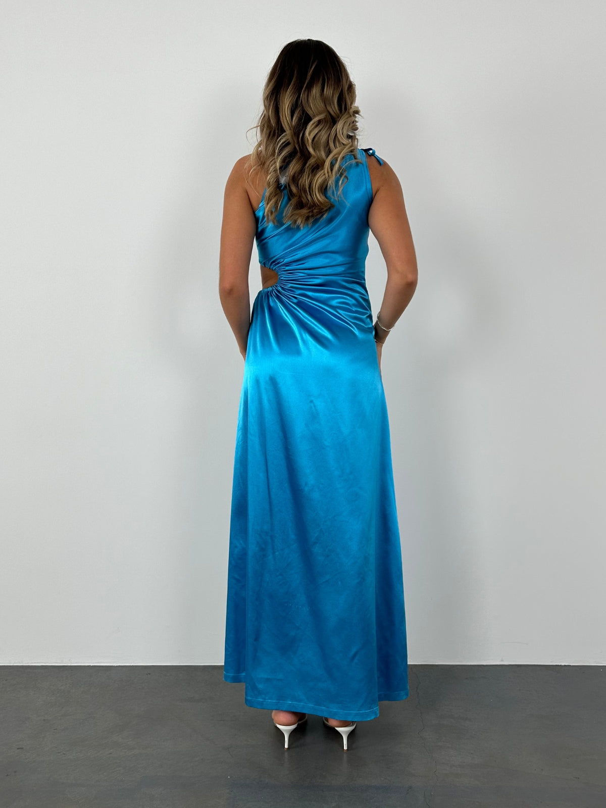 Nour Ocean Dress - Aqua