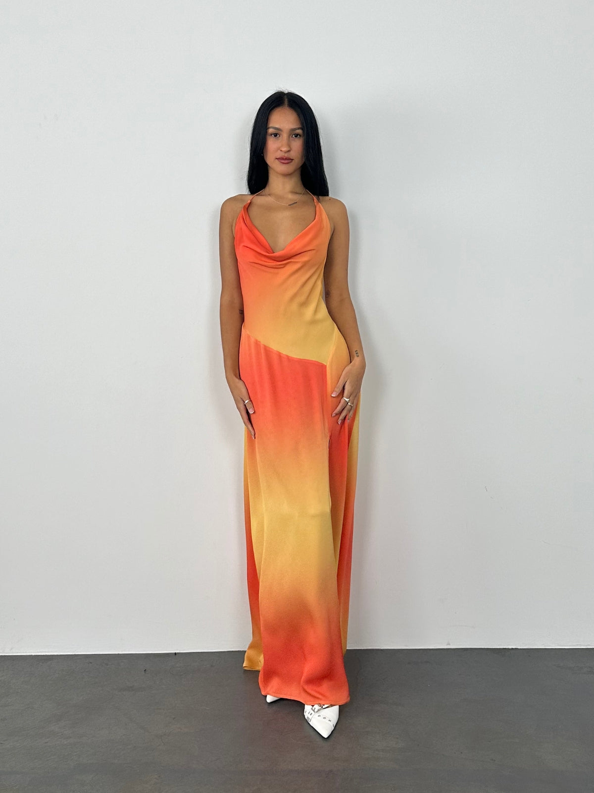 Makena Maxi Dress - Orange