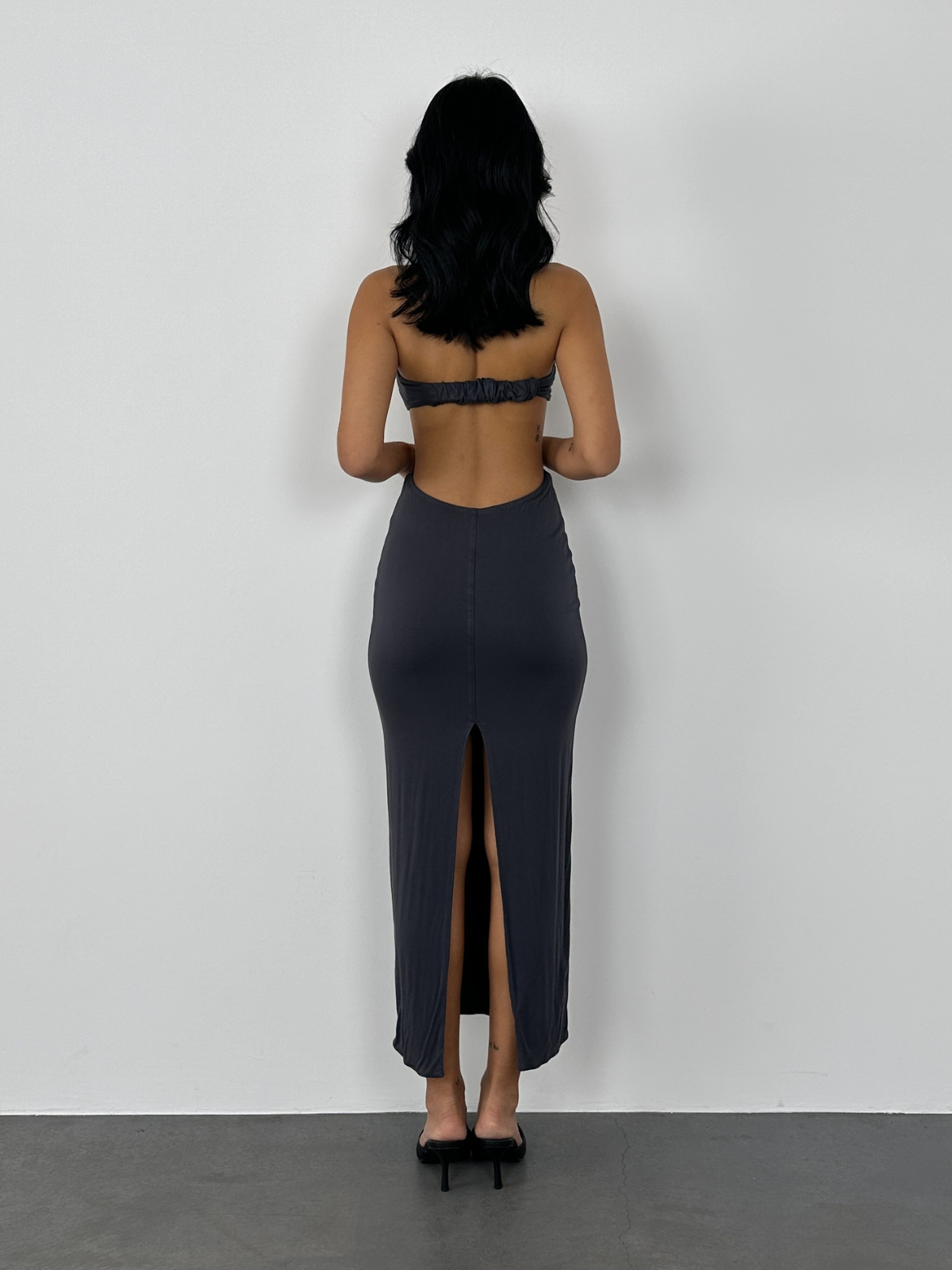 Natalie Rolt | Willow Maxi - Slate | Loan That Label