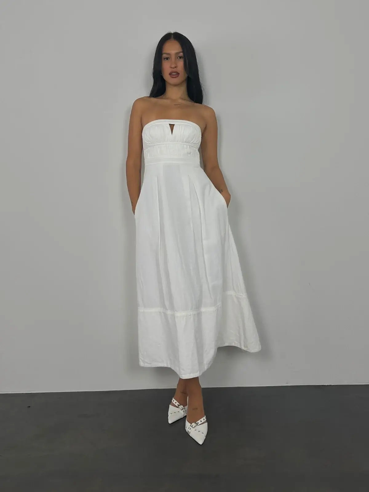 Akua Dress - White