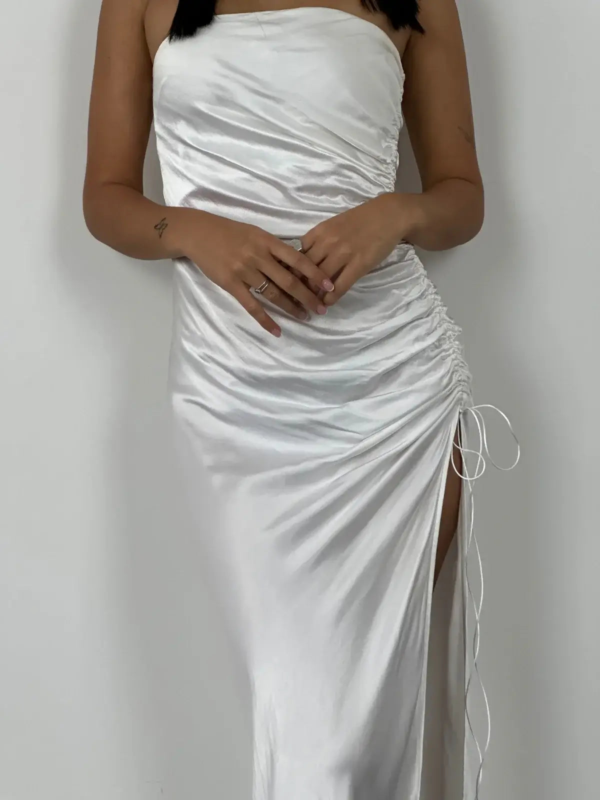 Angelina Dress - White